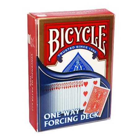 Baraja forzaje un solo sentido - 52 iguales Bicycle dorso rojo