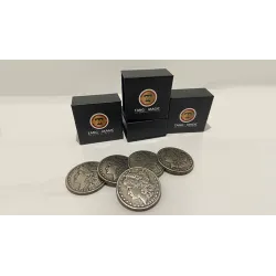 Set 4 Dolares Morgan replica + Cascarilla por Tango Magic
