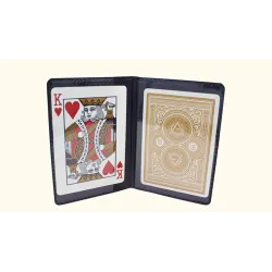 Tarjetero Deluxe (2 bolsillos transparentes + 1 bolsillo oculto) Pack 2 unidades