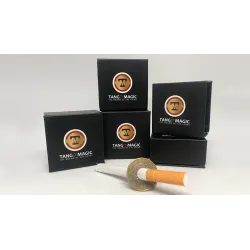 Cigarrillo a Través moneda 1 Euro (2 Caras) Tango