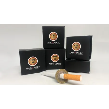 Cigarrillo a Través moneda 1 Euro (2 Caras) Tango