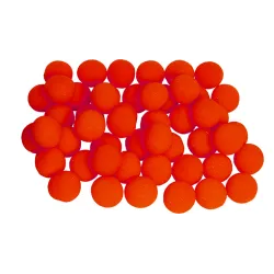 Bolas de esponjas 2,5 cm (roja) Bolsa de 50 de Magic by Gosh