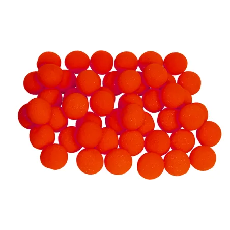 Bolas de esponjas 2,5 cm (roja) Bolsa de 50 de Magic by Gosh