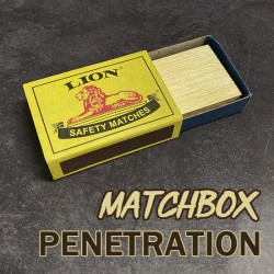 Penetración de caja de cerillas por J.C Magic