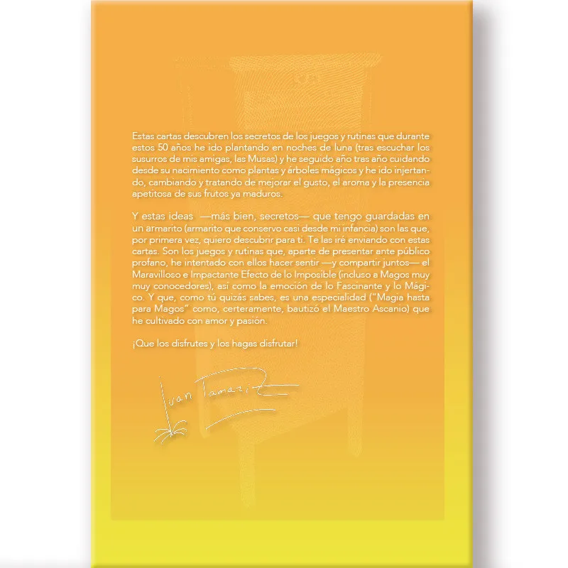 Cartas de Juan Tamariz Librito 2