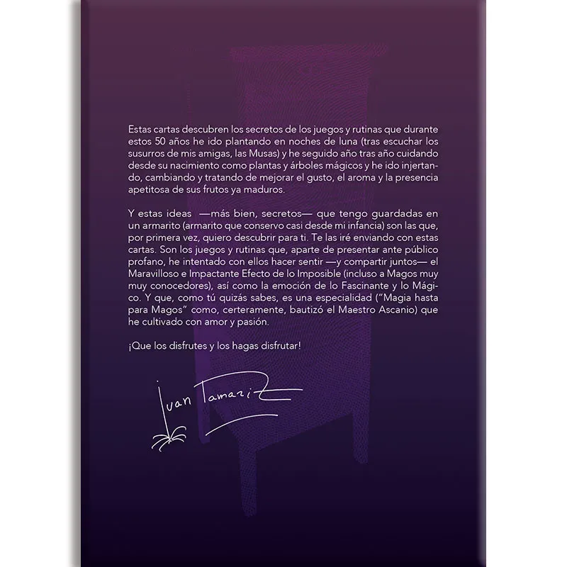 Cartas de Juan Tamariz Librito 6