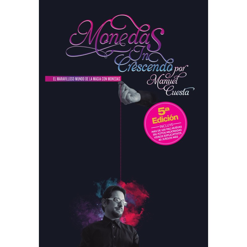 Monedas In Crescendo 5ª Edición - Manuel Cuesta (Libro Magia)