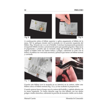 Monedas In Crescendo 5ª Edición - Manuel Cuesta (Libro Magia)