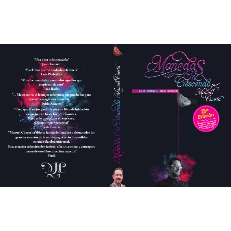 Monedas In Crescendo 5ª Edición - Manuel Cuesta (Libro Magia)