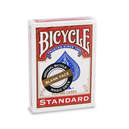 Baraja Caras Blancas - Dorso Rojo Bicycle - Poker