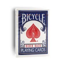 Baraja Bicycle Poker Rider Back - Azul (Estuche antiguo)