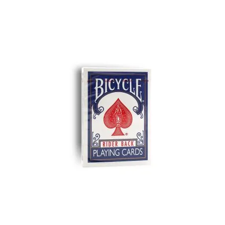 Baraja Bicycle Poker Rider Back - Azul (Estuche antiguo)