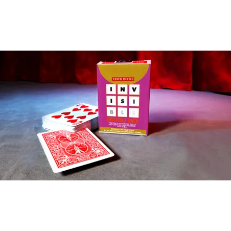 Baraja Invisible Bicycle Roja - Poker