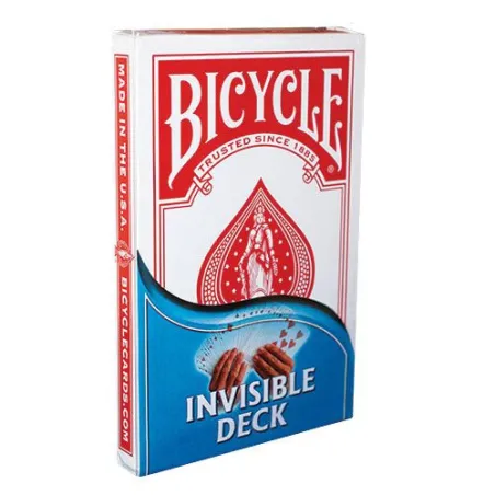Baraja Bicycle Jumbo Invisible Roja
