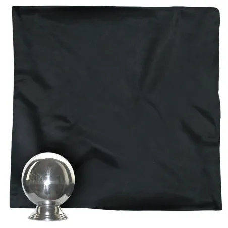 Pañuelo Seda para bola zombie 64 cm Profesional negro Pañuelo Seda para bola zombie 64 cm Profesional negro