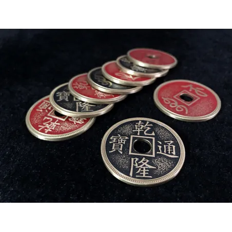 Super Set Monedas Chinas tamaño Morgan Oliver Magic Super Set Monedas Chinas tamaño Morgan Oliver Magic