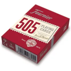 Baraja Fournier 505 Roja (Poker Premium)