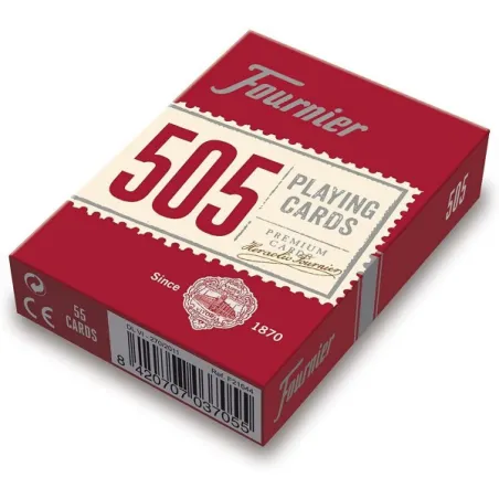 Baraja Fournier 505 Roja (Poker Premium)
