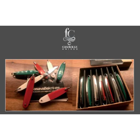 Set Completo 7 Navajas Artesanal Flavio Casavalle Knives