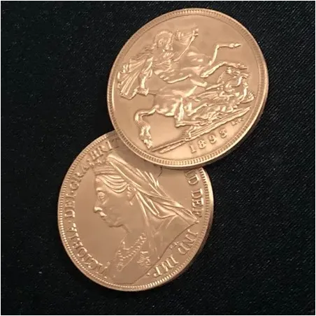 Moneda Queen Victoria – Oliver Magic (Replica Tamaño Morgan 3.8cm)