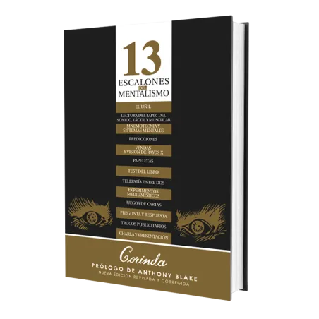 13 escalones del mentalismo  Corinda Libros de Magia Corinda