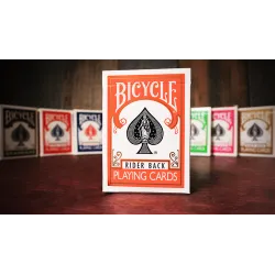 Baraja Bicycle Poker Originales USPCC - Colores Naranja