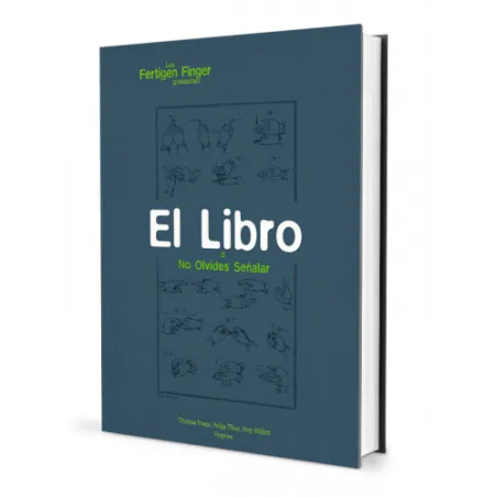 El libro (o no olvides señalar) Libros de Magia Fertigen Finger