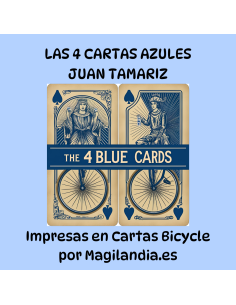 Las 4 cartas azules Juan Tamariz