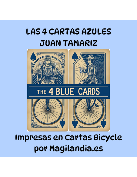 Las 4 cartas azules Juan Tamariz