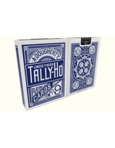 Baraja Tally Ho Fan Back (Azul)
