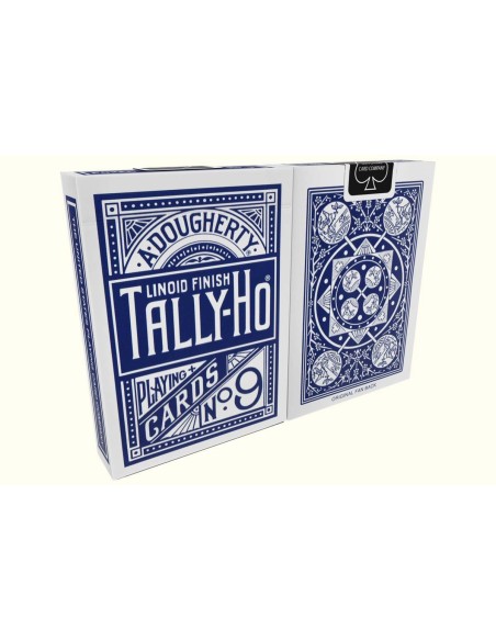 Baraja Tally Ho Fan Back (Azul)