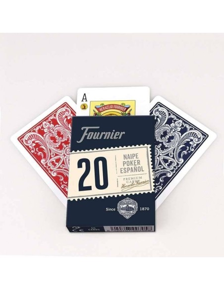 Baraja Española Nº20 - 55 Cartas Fournier (Azul)