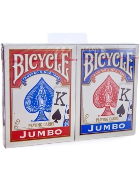 Baraja Bicycle Duo - Pack 2 Unidades (Indice Jumbo)