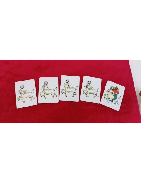 Cartas Centauros y Sirerenas Juan Tamariz - Set Cartas Libro Flamenco