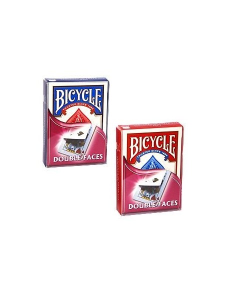Baraja Doble Cara Bicycle - Poker Estuche Rojo o Azul