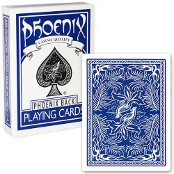 Baraja Phoenix Poker - Standard Azul