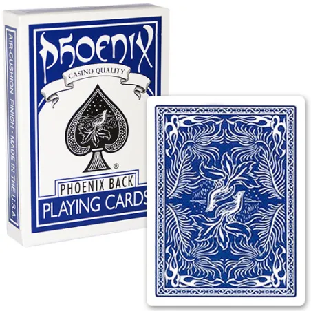 Baraja Phoenix Poker - Standard Azul