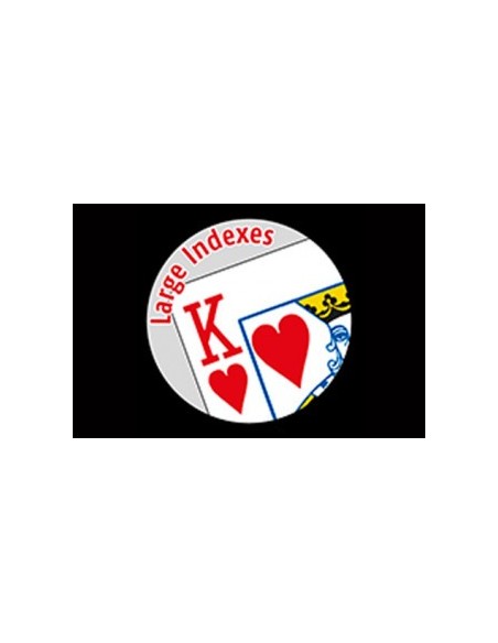 Baraja Phoenix Poker Indice Grande Dorso Rojo