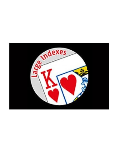 Baraja Phoenix Poker Indice Grande Dorso Azul