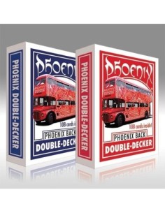 Baraja Phoenix Double Decker Standard (Cartas Extra Finas)