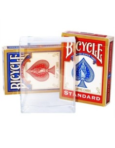 Estuche De Plastico Transparente Protector Baraja De Poker