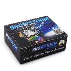 Snowstorm - Tormenta de Nieve Blanco -  Pack 12 ud