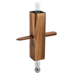 La ilusión de la bola derritida en el tubo