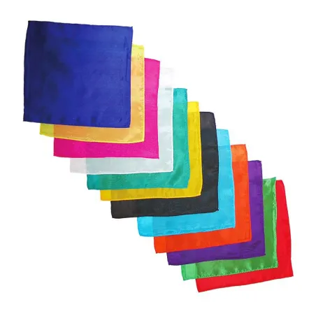 Pañuelos de Seda para magia 20x20 cm
