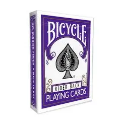 Baraja Bicycle Poker Originales USPCC - Colores Violeta