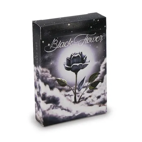 Baraja Black Flower por Jack Nobile