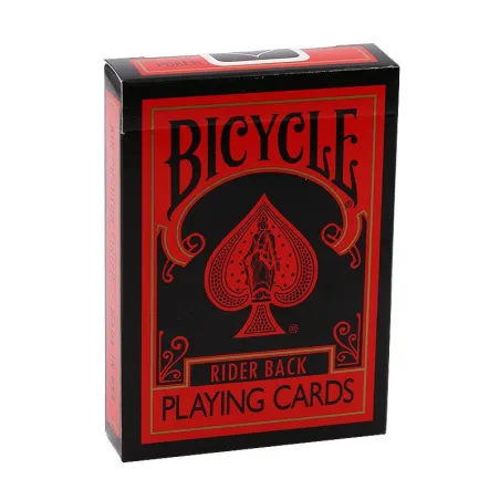 Baraja Bicycle Reverse (Red & Black)
